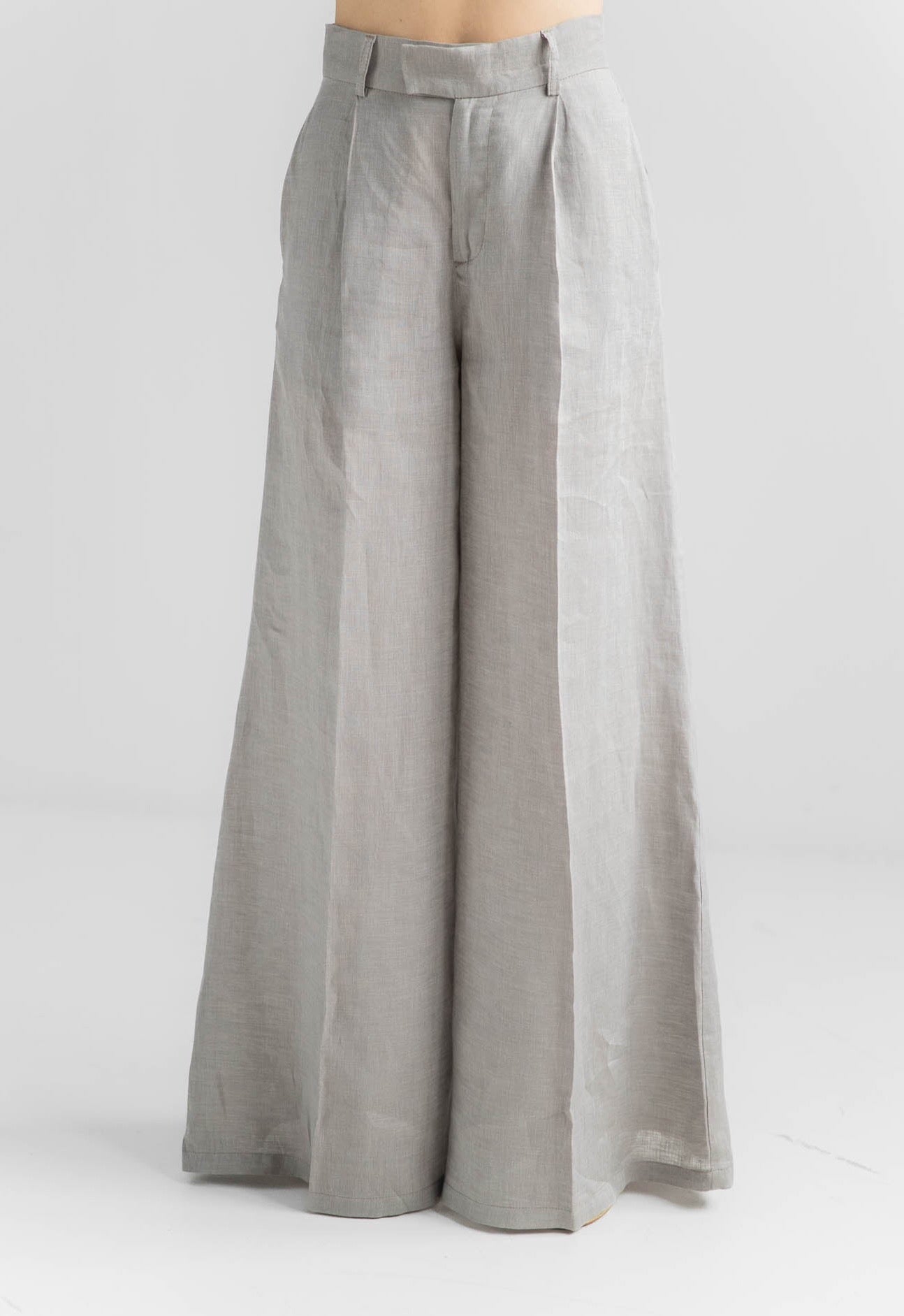ANTONYA Linen Wide Leg Trousers