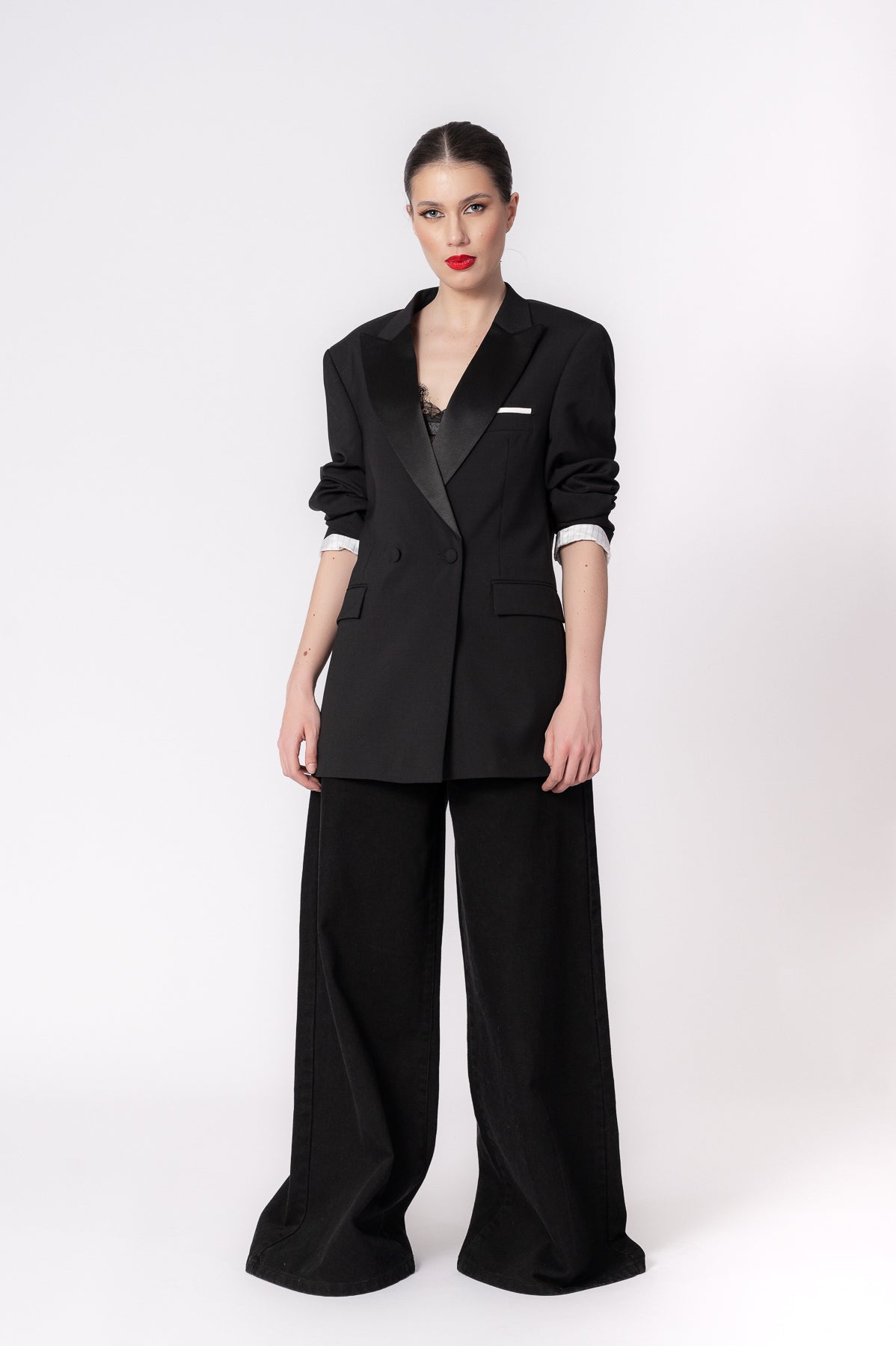 LORENA Wide - Leg High - Rise Jeans