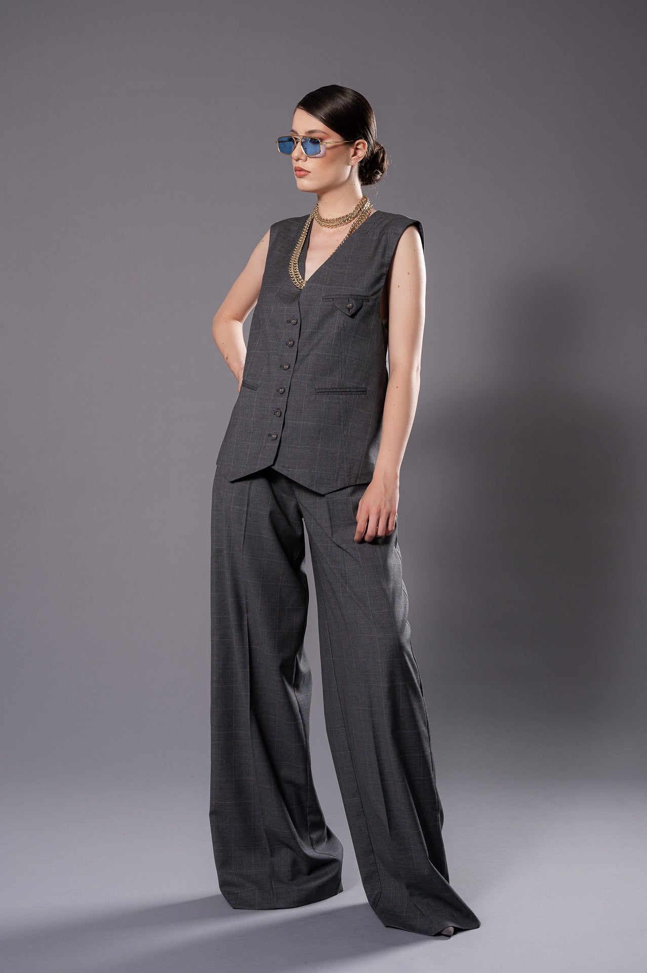 EVA Tailored Oversized Vest