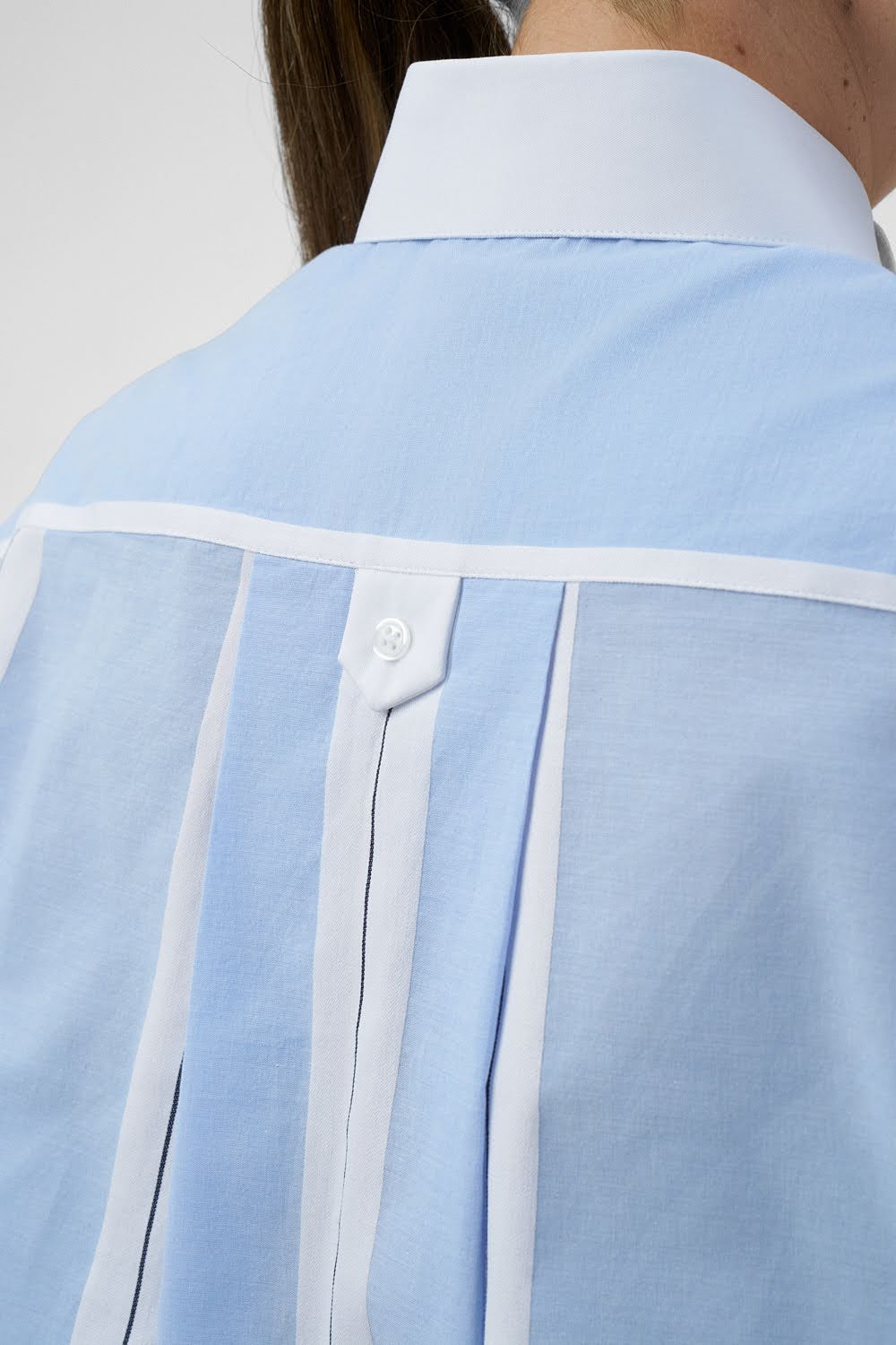 JULIA Blue Cotton Shirt
