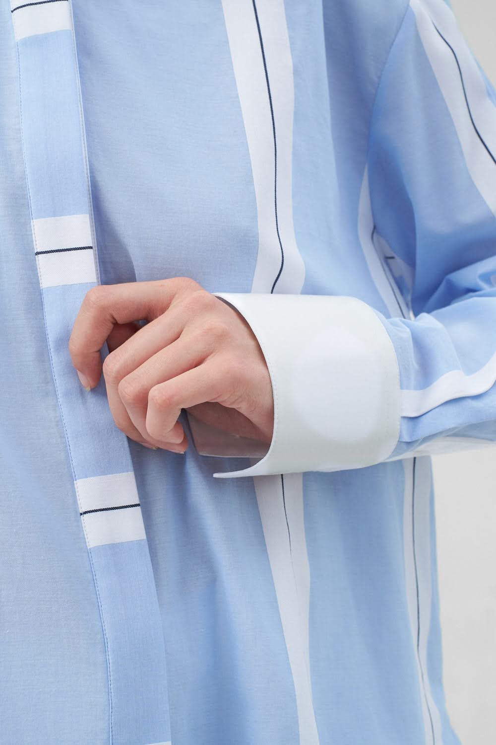 JULIA Blue Cotton Shirt
