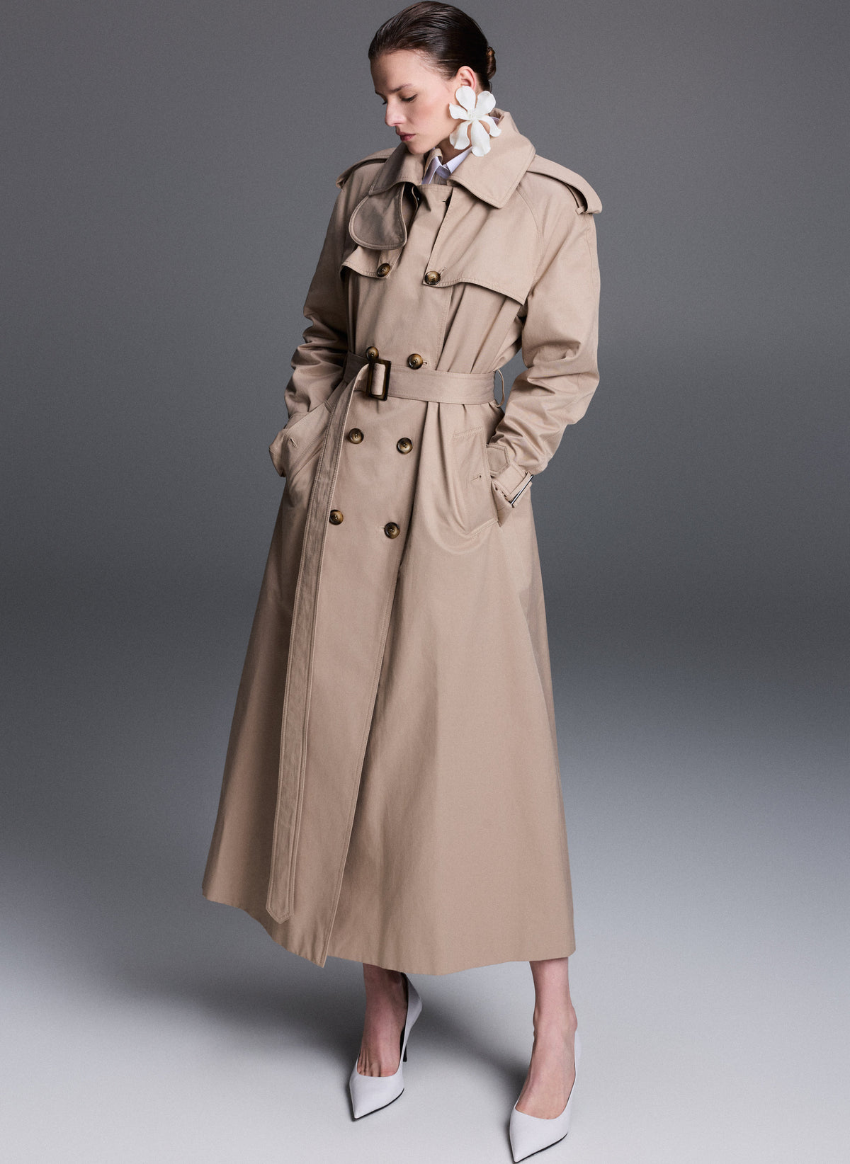 Long Trench Coat