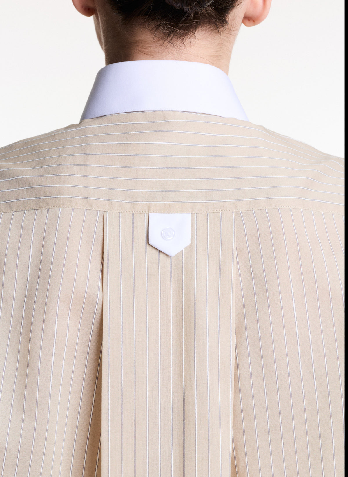 Beige Shirt With Stripes