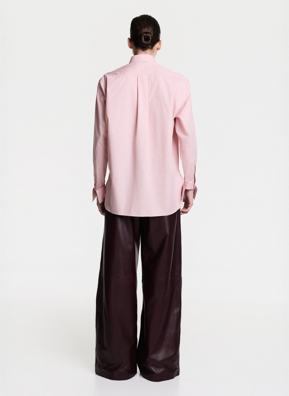 Shirt With Detachable Collar & Cuffs