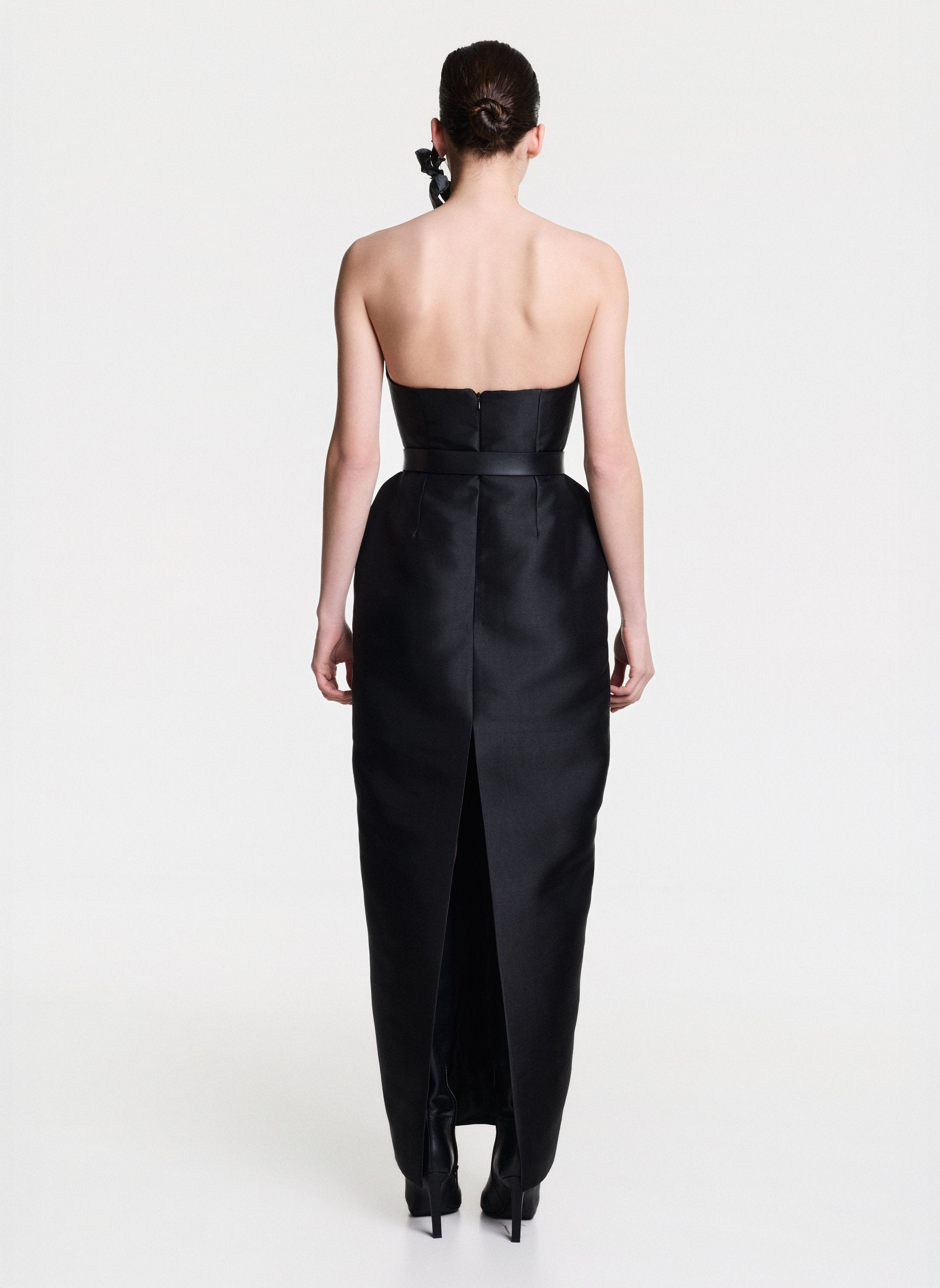 Heart Shape Black Dress