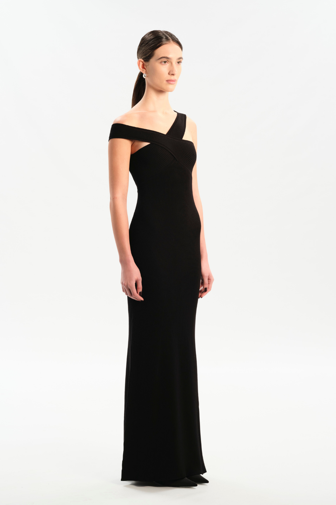 VIKY Black Knit Dress