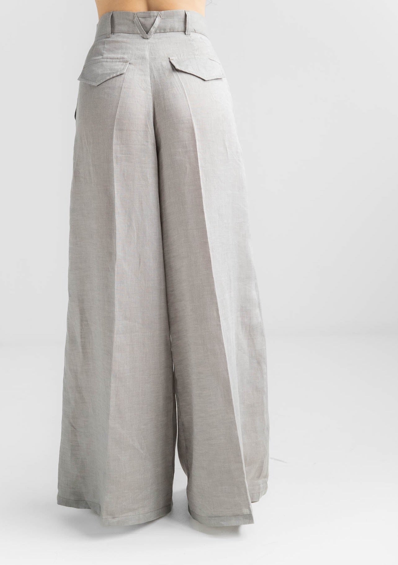 ANTONYA Linen Wide Leg Trousers