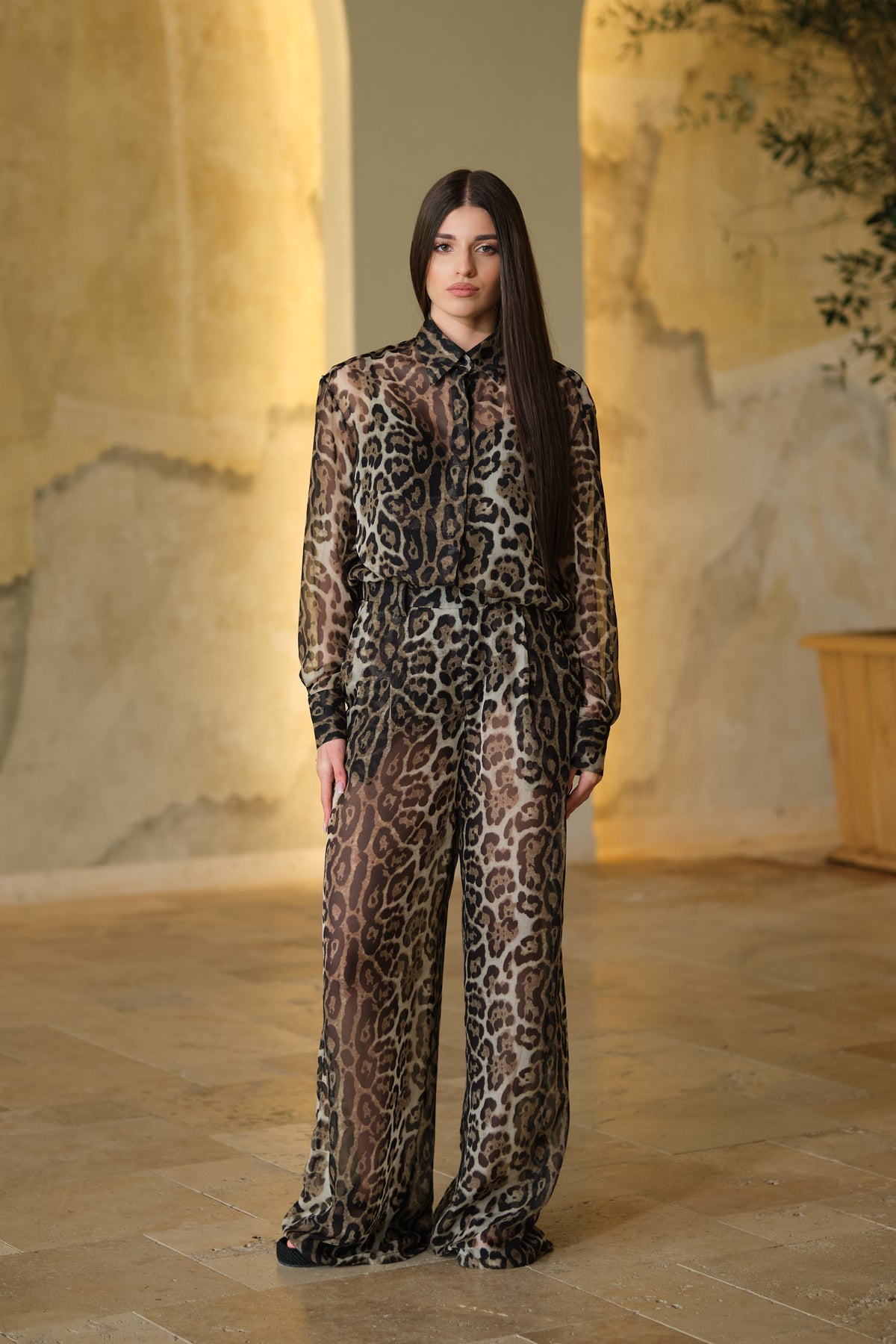 ISLA Leopard Print Set