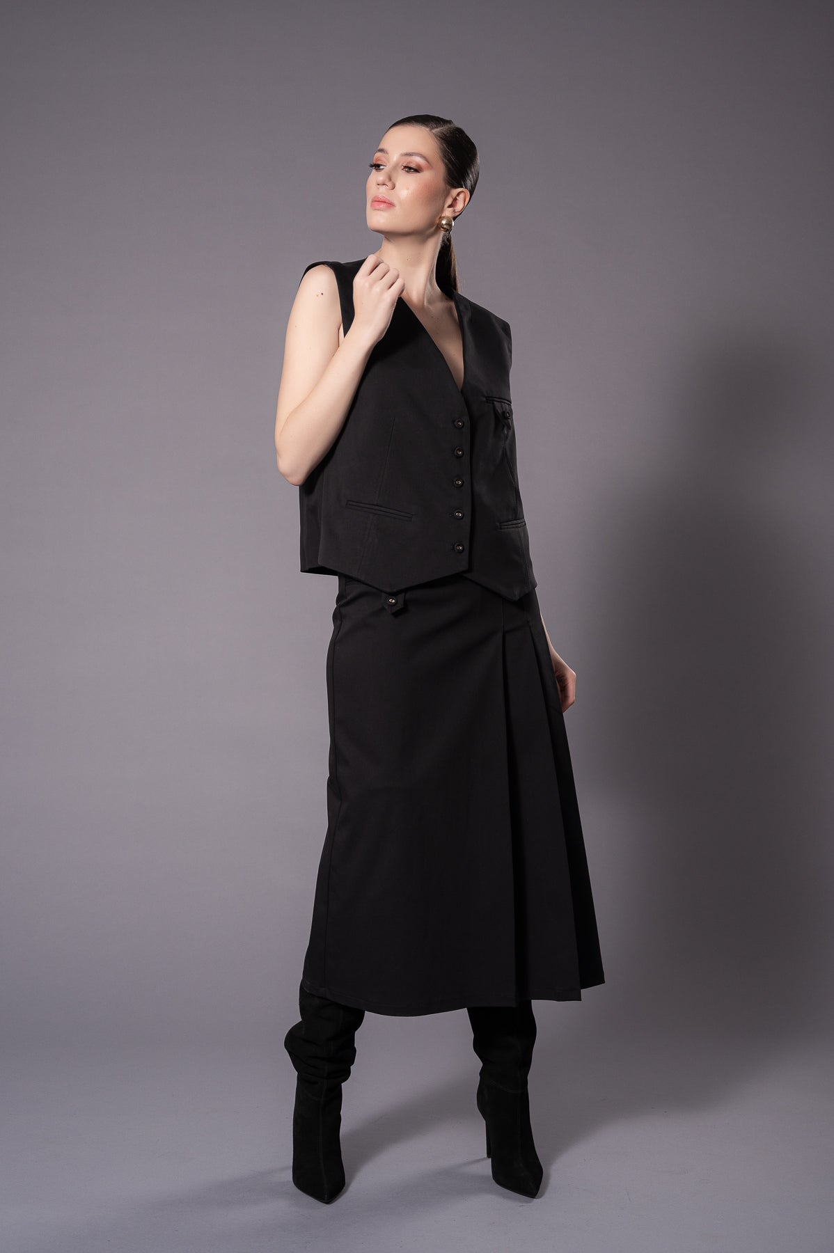 AMY Tailored Oversized Vest