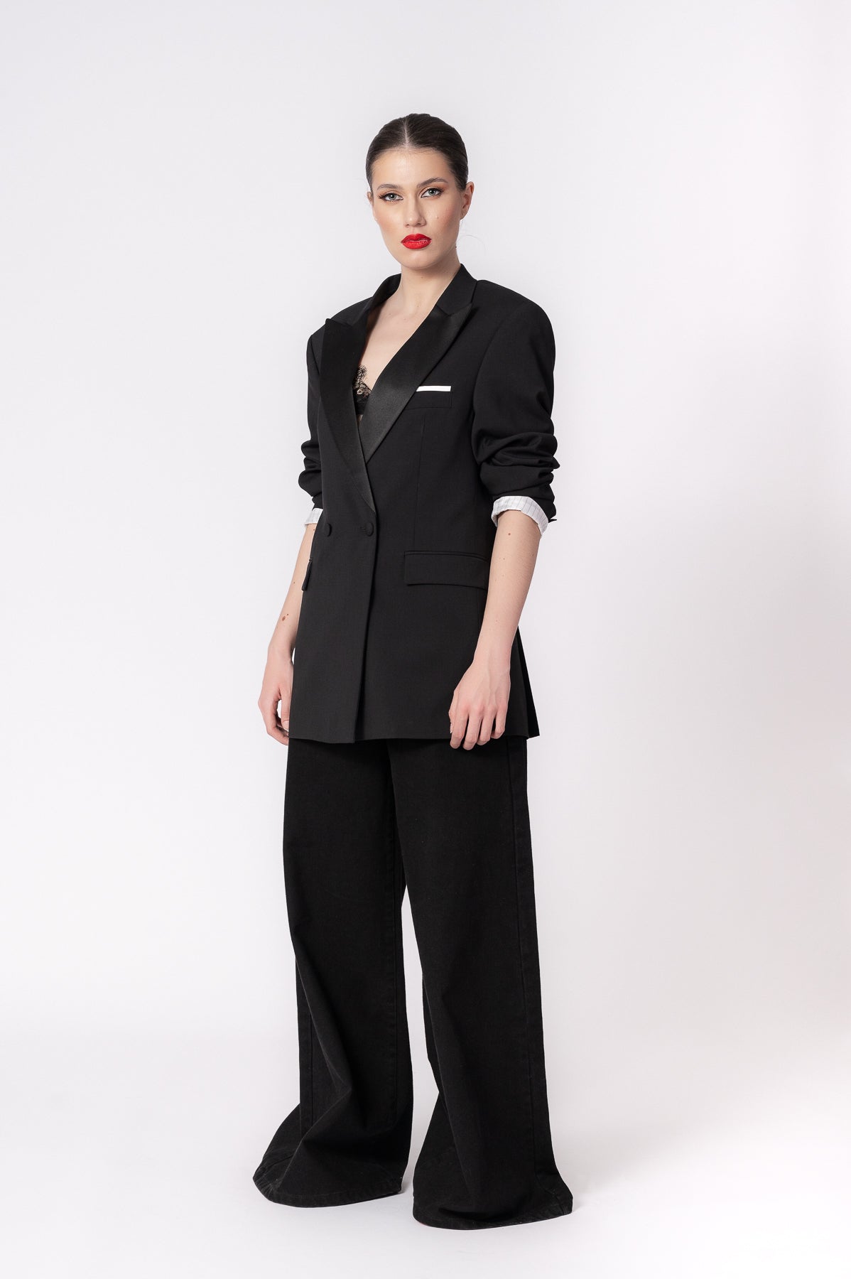LORENA Wide - Leg High - Rise Jeans