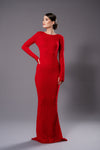 NORA Red Knit Dress