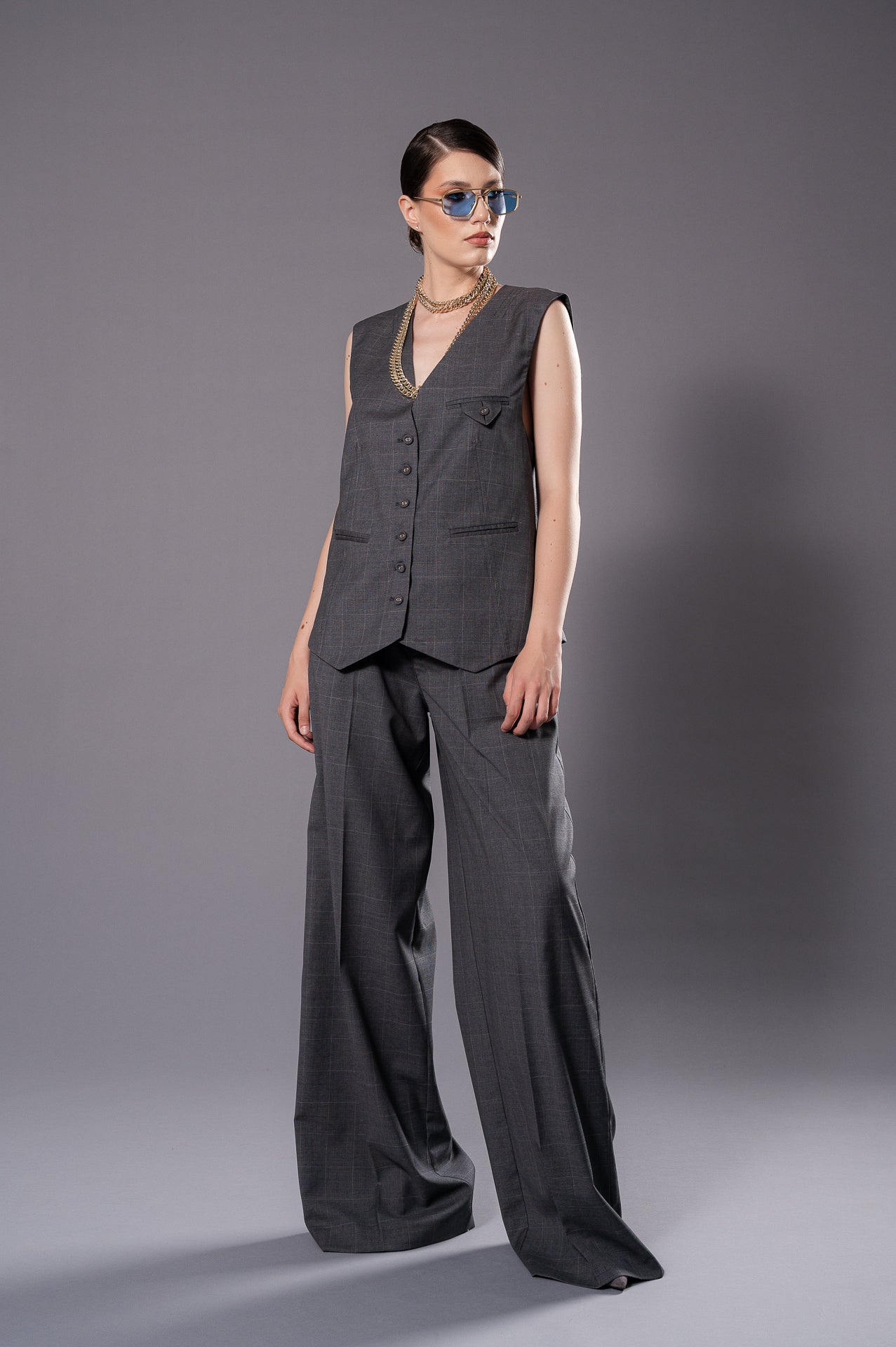 EVA Tailored Oversized Vest