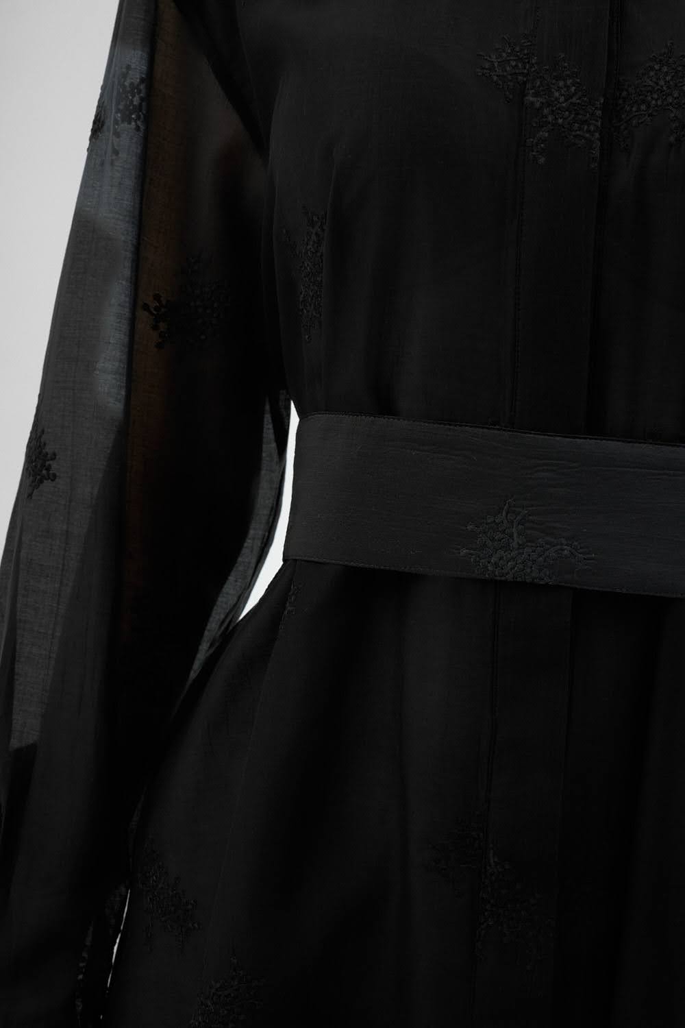 DAISY Black Shirt Dress