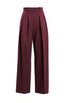 MANON Burgundy Trousers