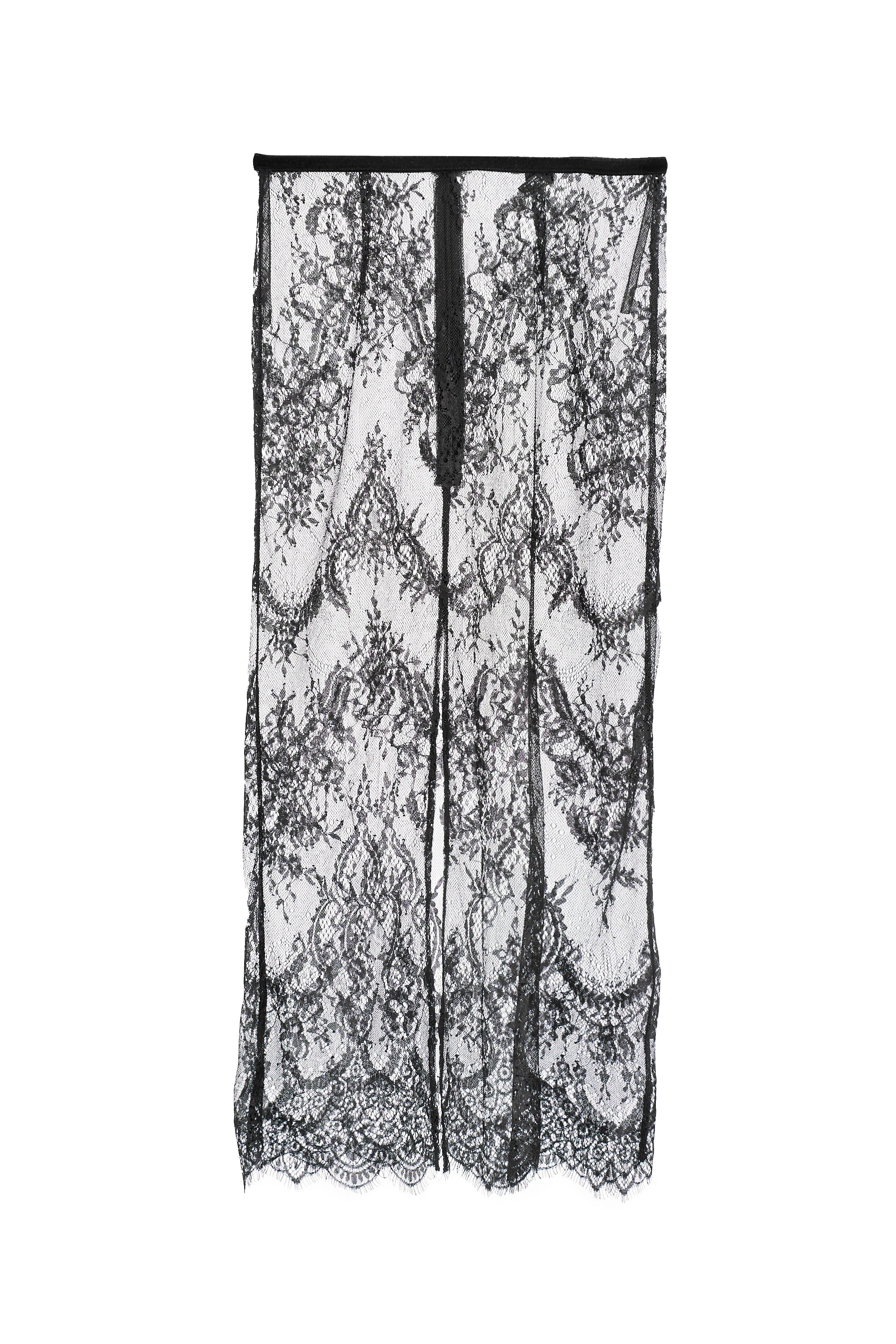 LENA Black Lace Skirt
