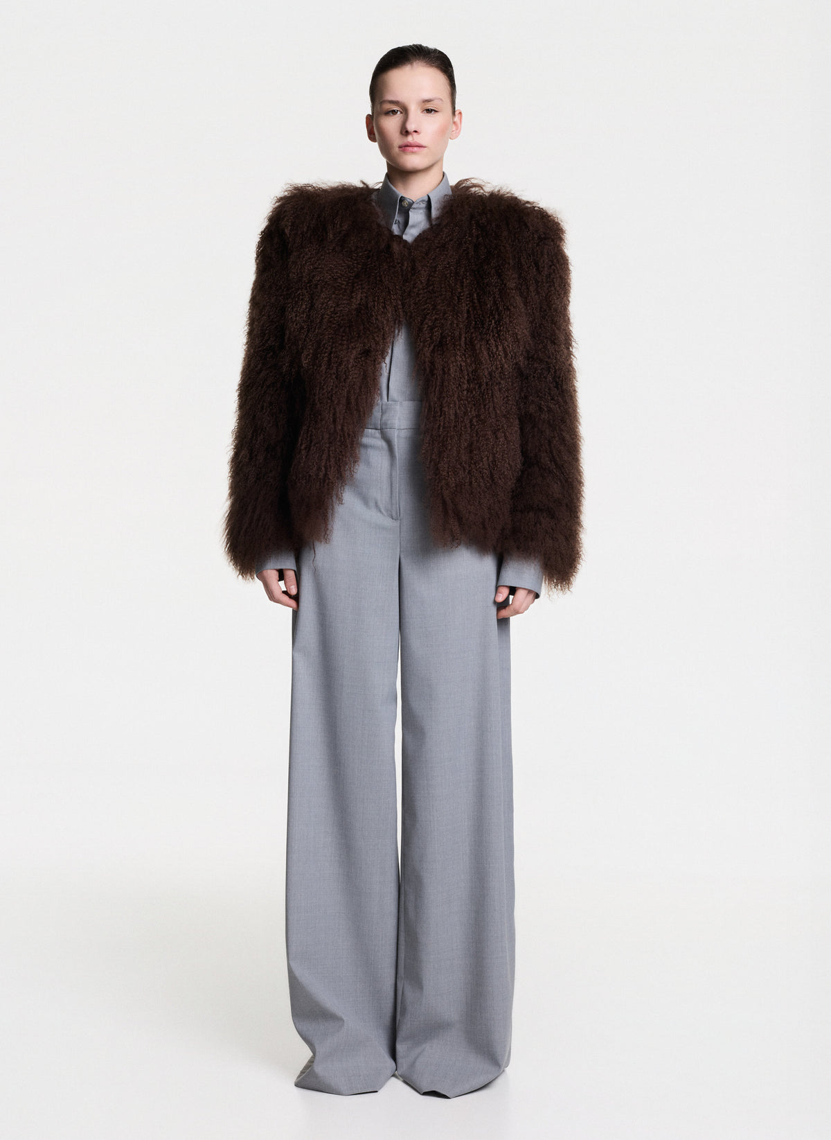 Short Mongolian Sheepskin Fur