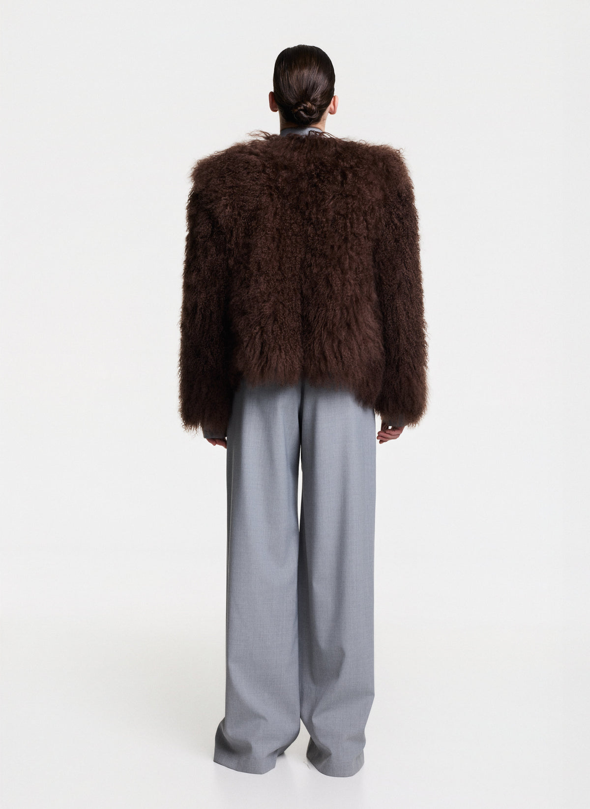 Short Mongolian Sheepskin Fur