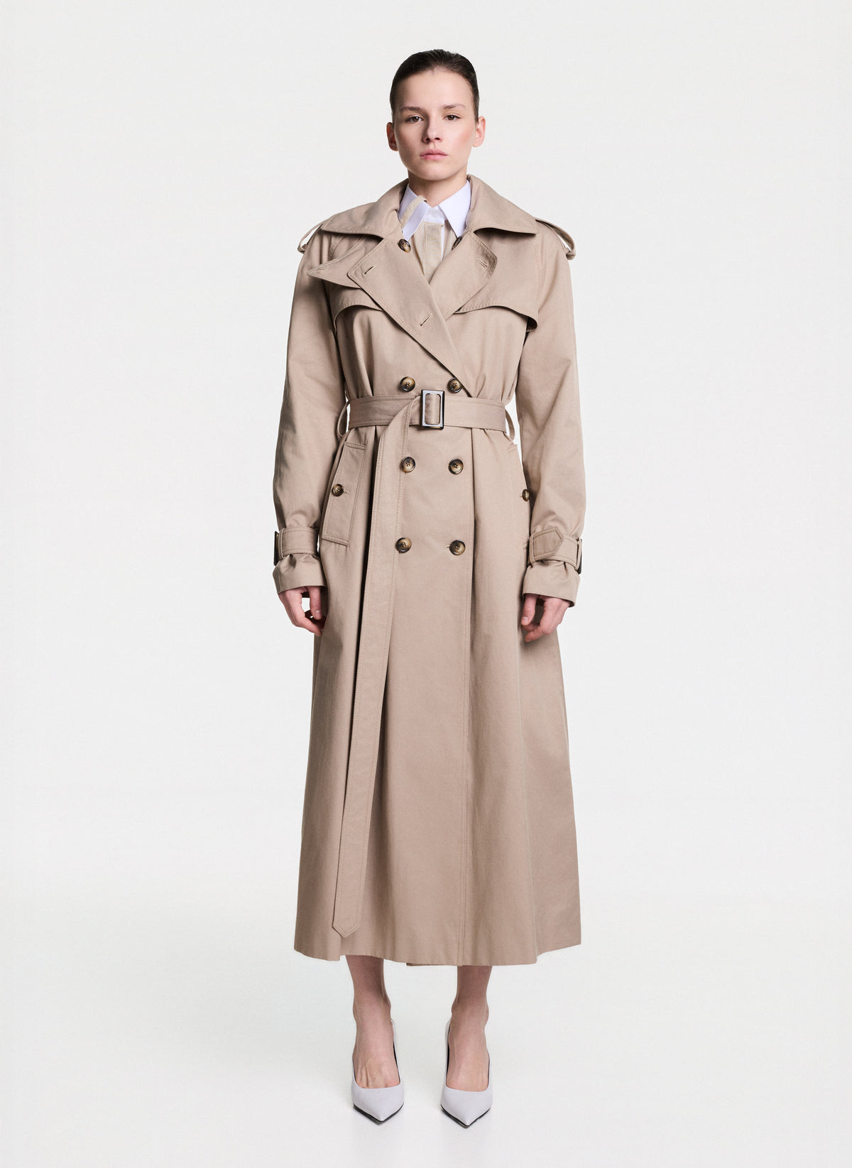 Long Trench Coat