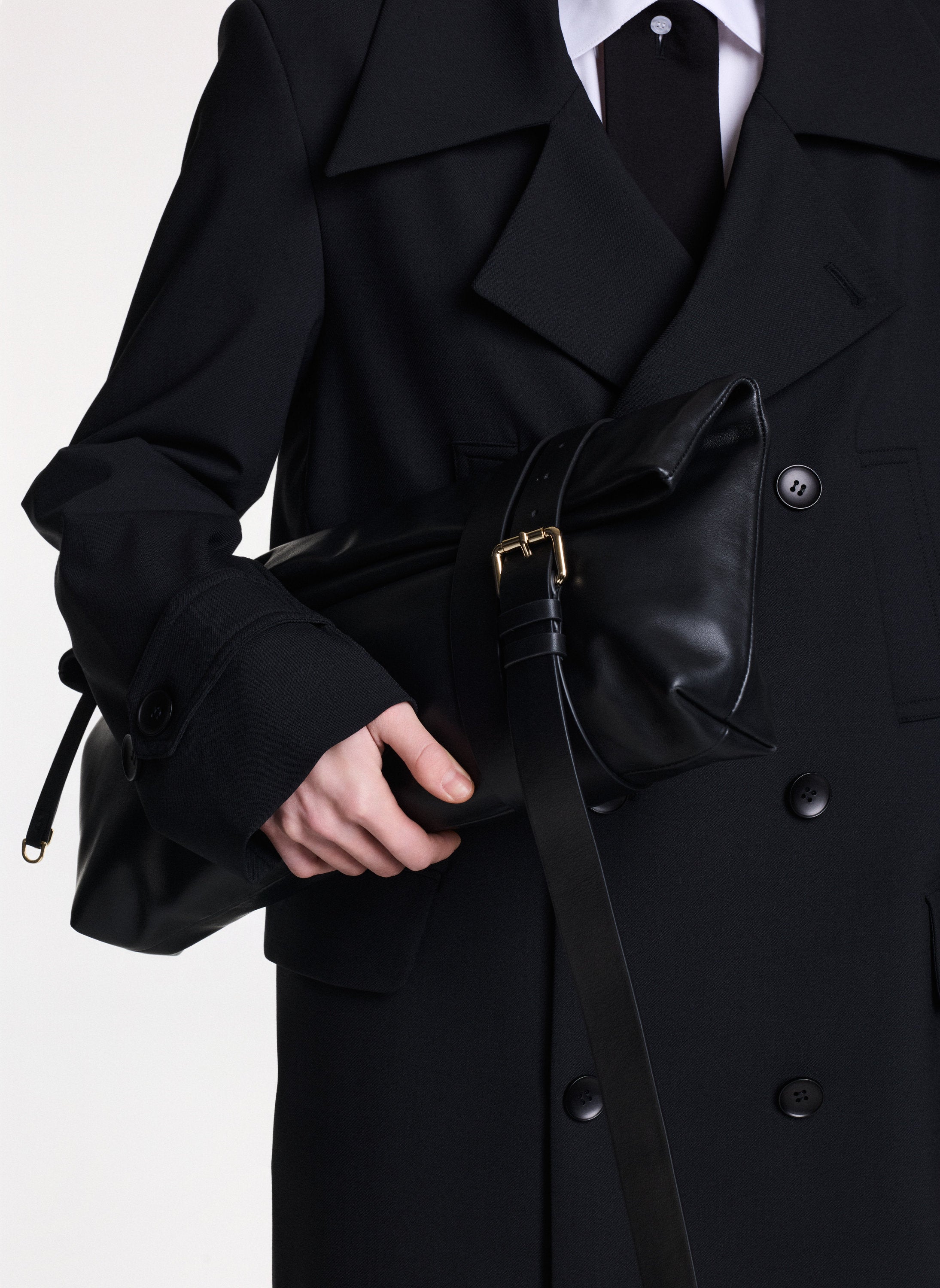 Black Handbag DUALITAE x MUSETTE