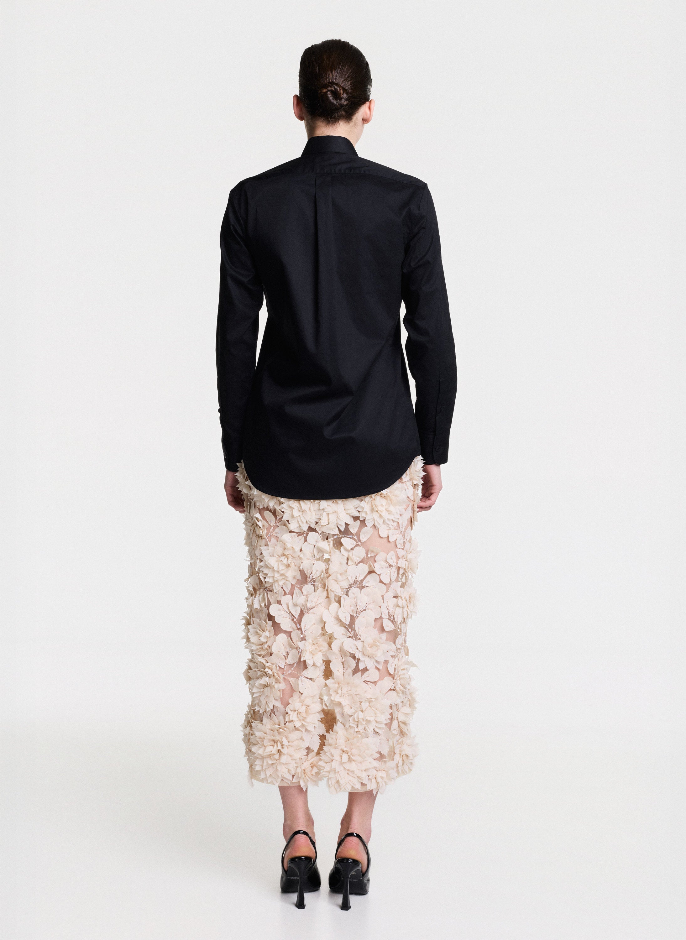 Midi Floral Skirt