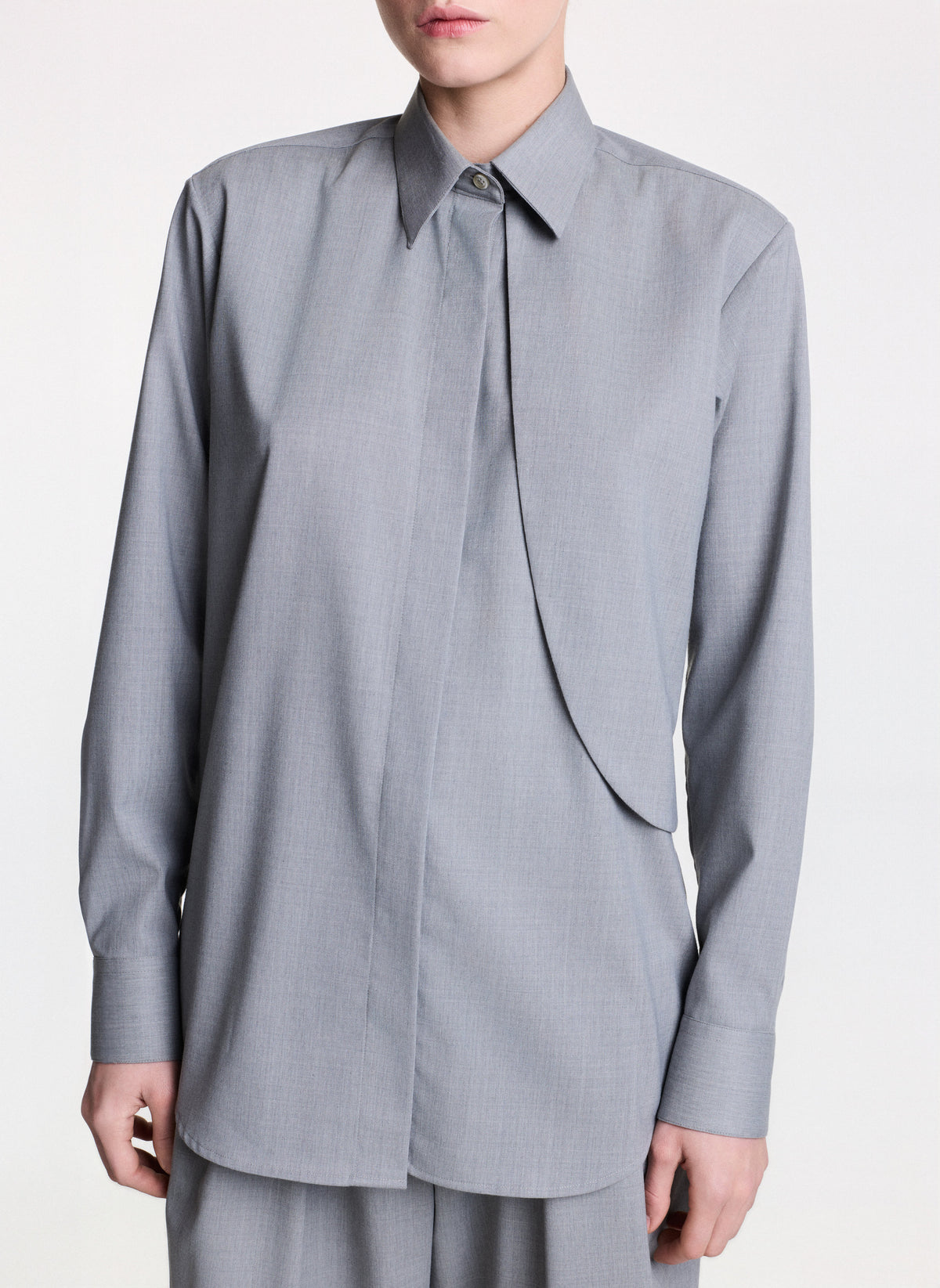 Shirt Folded Across The Chest