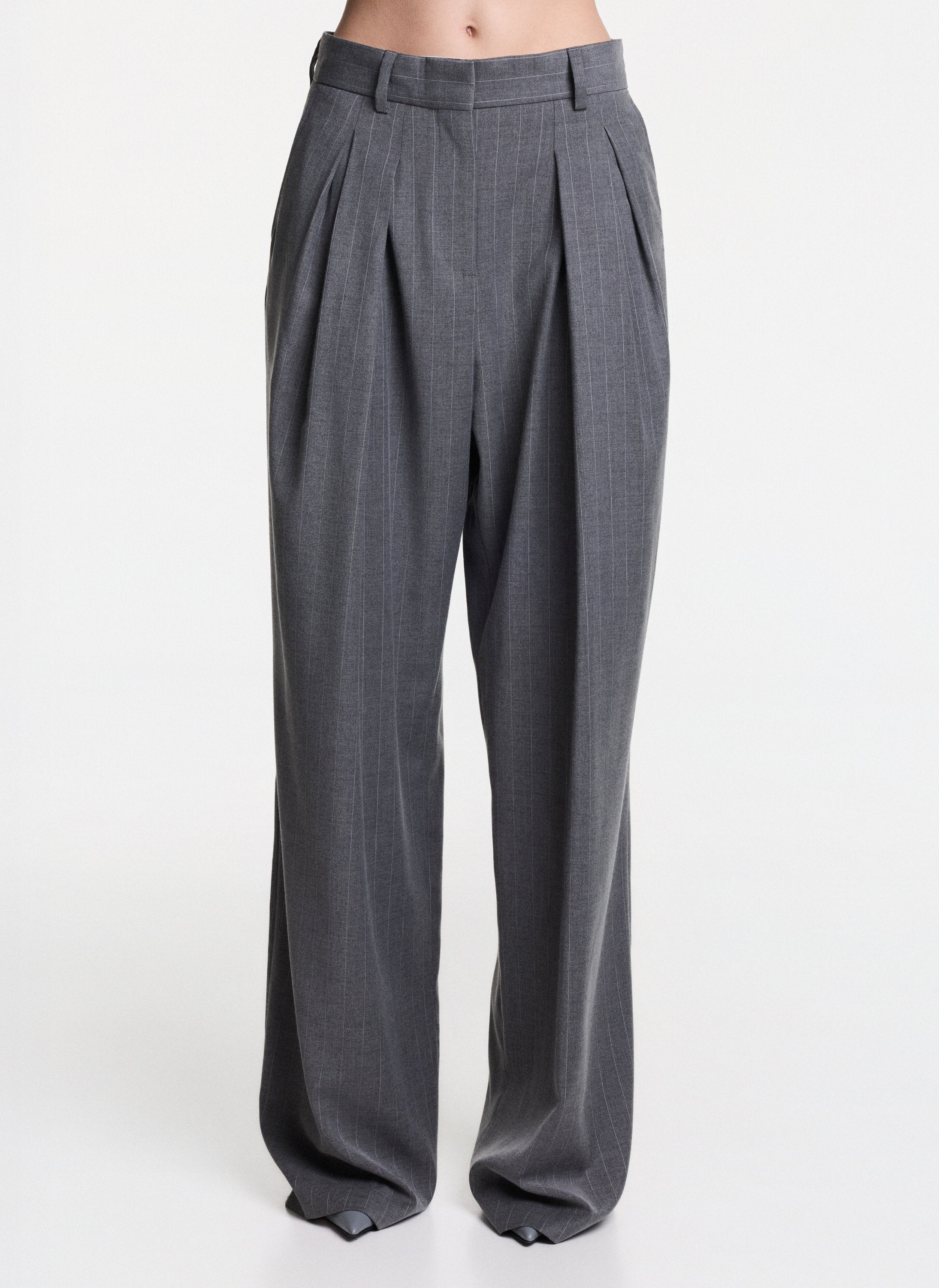 VALENTINA Tailored Trousers With Pleats