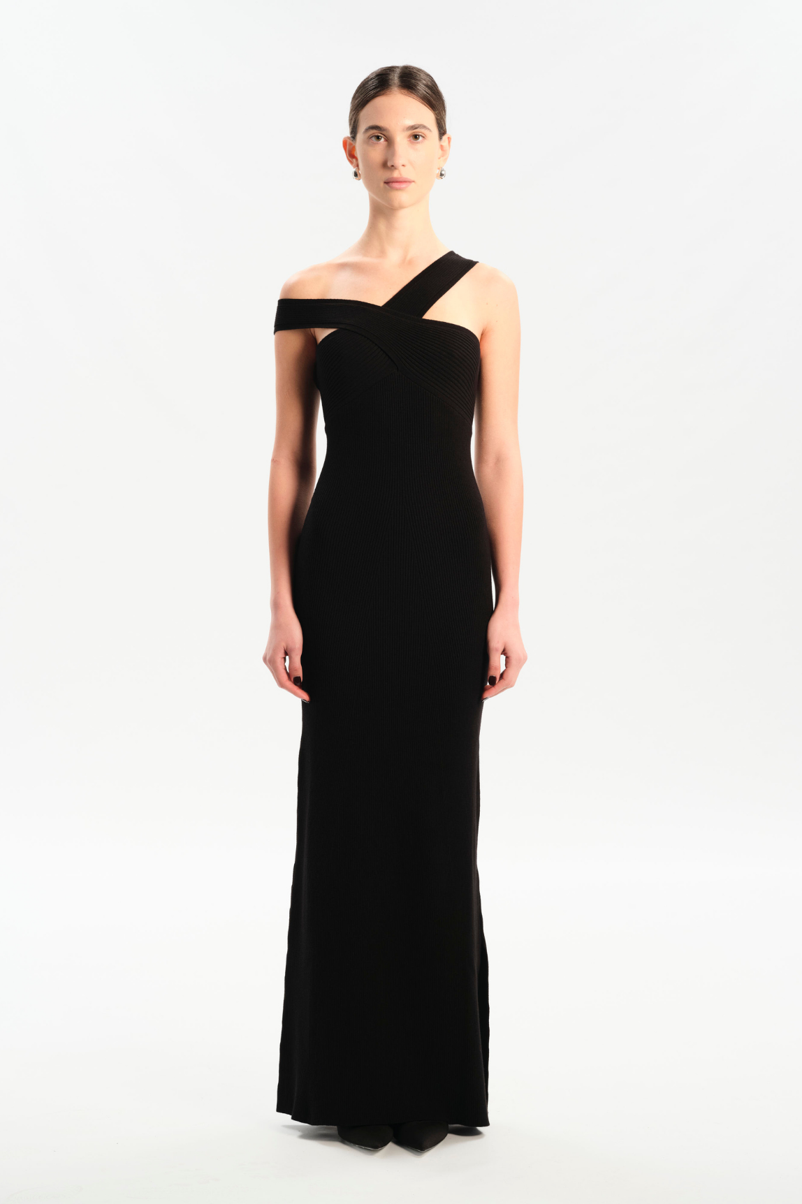 VIKY Black Knit Dress