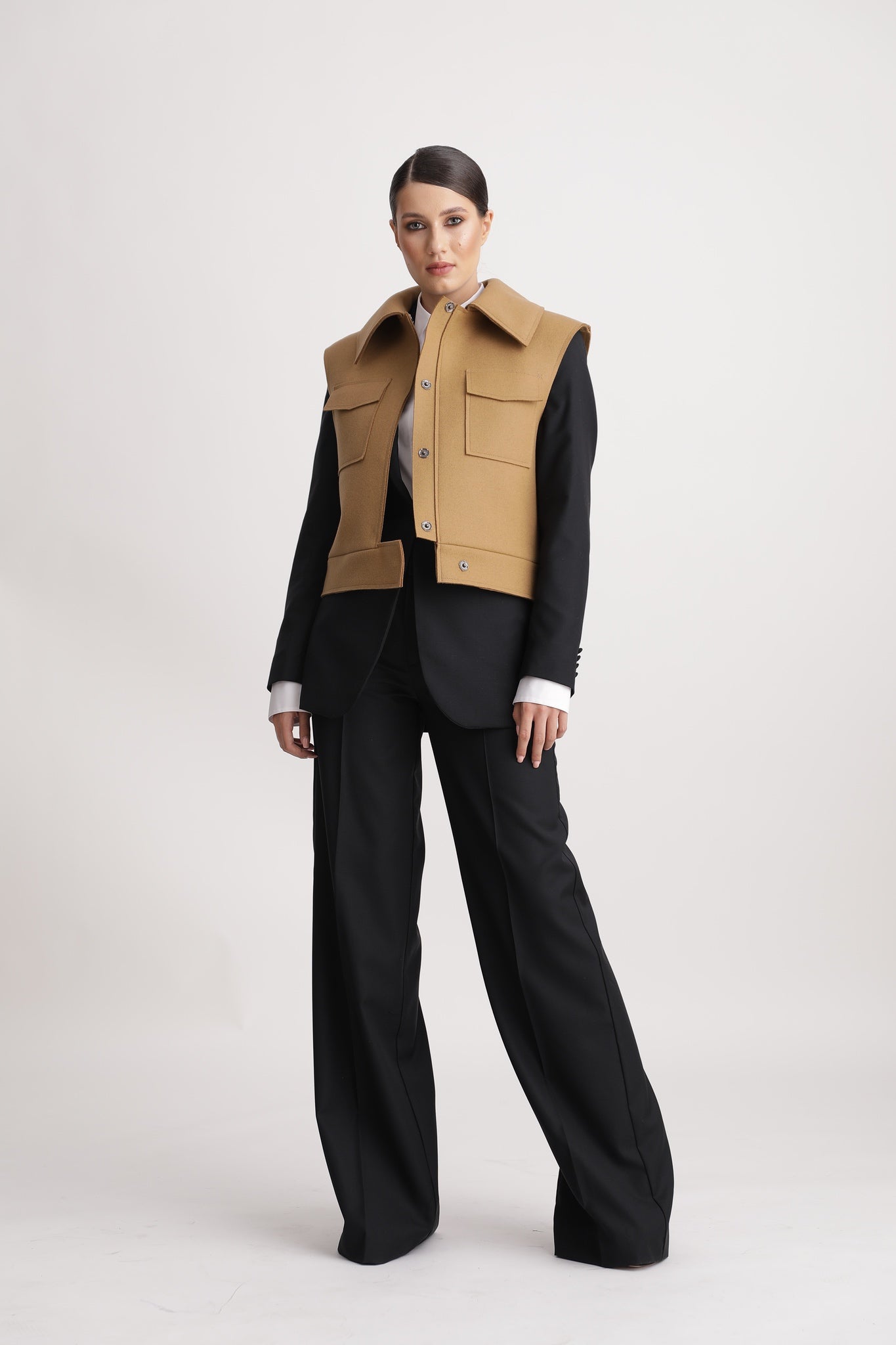 BRIZO Short Vest Jacket