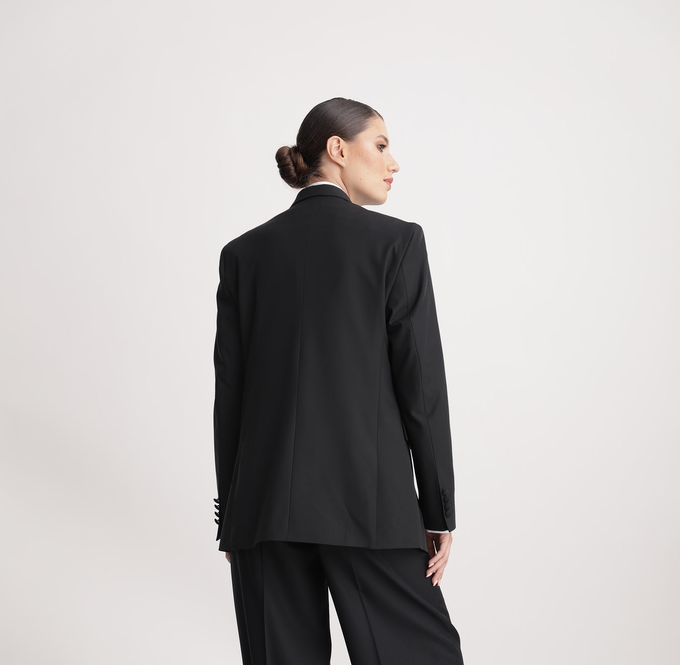 ELECTRA Double - Breasted Oversized Jacket